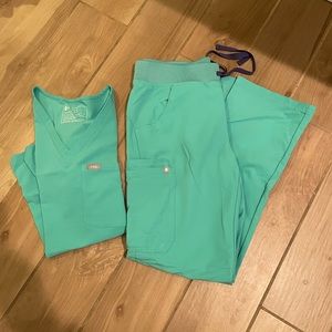 Figs limited edition surgical green set